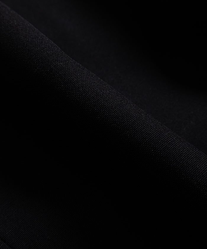 【NEAT】WOOL POPLIN FLARE - BLACK / ニート ウールポプリン フレア ブラック 2026ss 2026春夏 正規取扱店 神奈川 鎌倉 アルザック鎌倉 オンラインショップ 通販