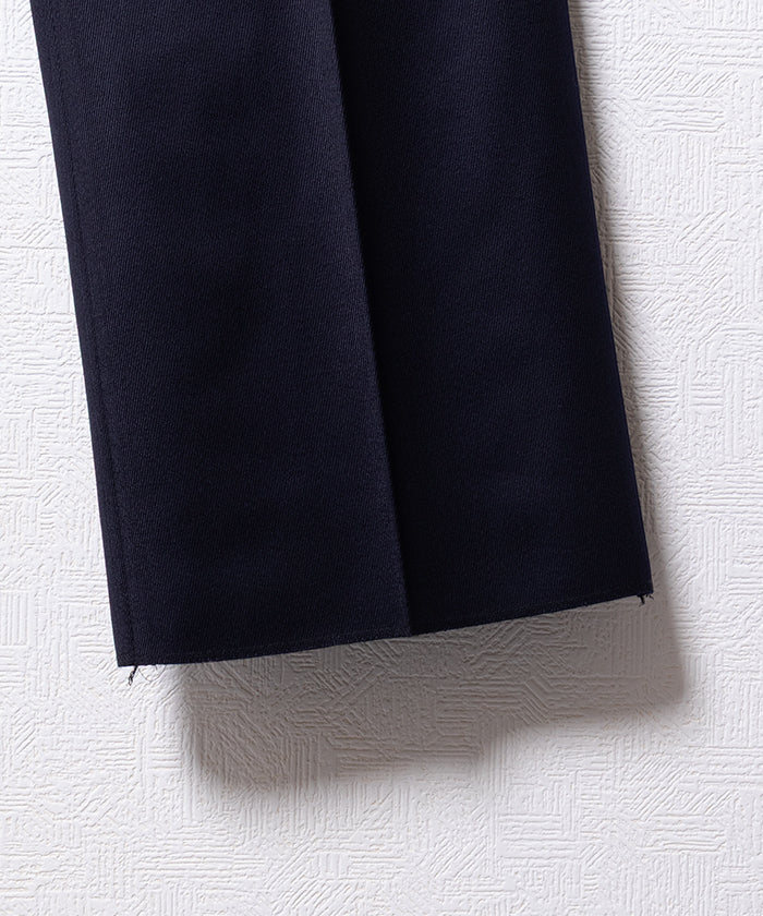 【NEAT】WOOL TRICOTINE WIDE - NAVY / ニート ウール トリコチン ワイド 2025AW 2025秋冬 正規取扱店 神奈川 鎌倉 オンラインショップ 通販