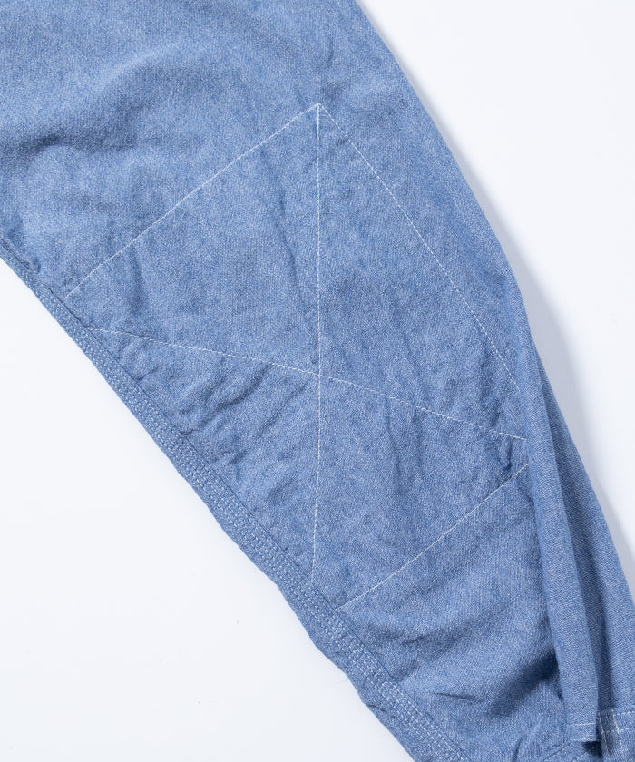 【ENGINEERED GARMENTS】WORK SHIRT 4.5OZ COTTON CHAMBRAY - INDIGO / エンジニアードガーメンツ ワークシャツ 山ポケ シャンブレーシャツ アメリカ製 2025AW 2025秋冬 正規取扱店 神奈川 鎌倉 オンラインショップ 通販