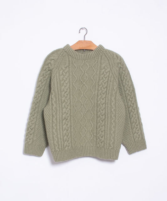 VINTAGE CABLE KNIT SWEATER - A'r139 Kamakura