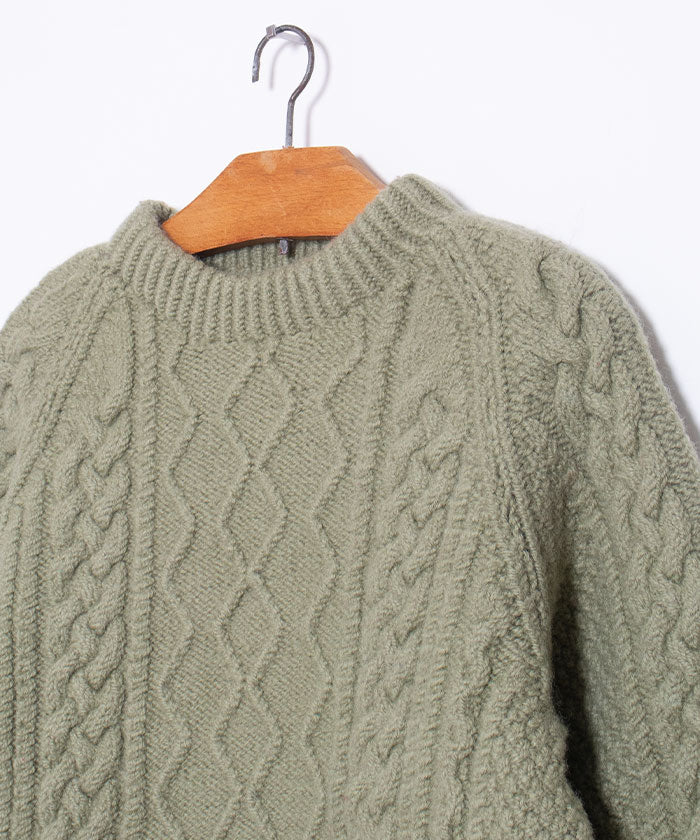 VINTAGE CABLE KNIT SWEATER - A'r139 Kamakura