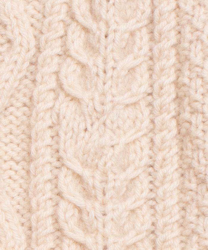 VINTAGE STANDUN ARAN KNIT CARDIGAN - A'r139 Kamakura