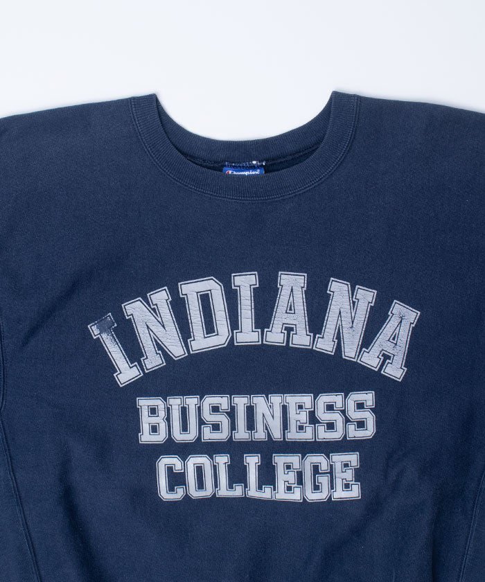 2000's CHAMPION REVERSE WEAVE SWEATSHIRT MADE IN MEXICO INDIANA BUSINESS COLLEGE - A'r139 Kamakura