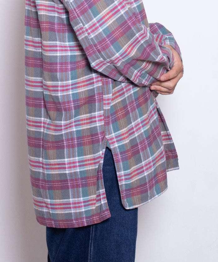 1960's REST' THEL FRENCH GRANDPA SHIRT / グランパシャツ フランス製