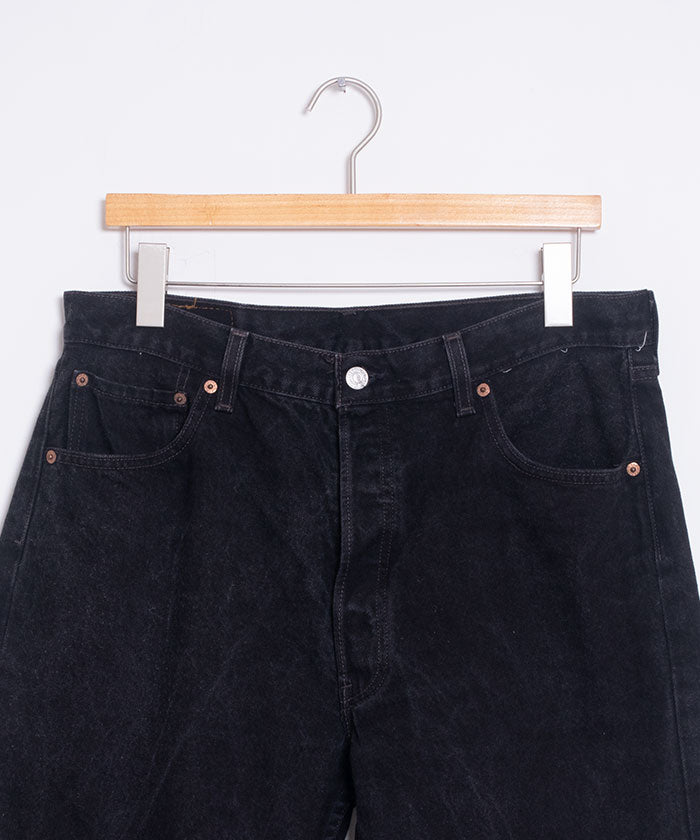 1990’s Levi's 501 BLACK DENIM MADE IN USA - W36 L30 - A'r139 Kamakura