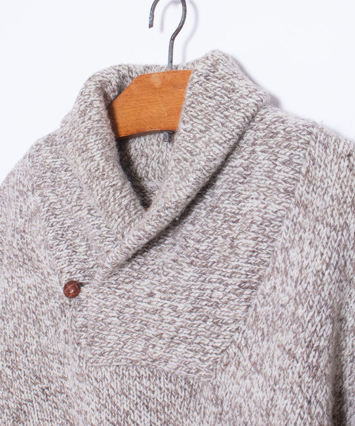 1970’s L.L.Bean SHAWL COLLAR KNITTED SWEATER - A'r139 Kamakura
