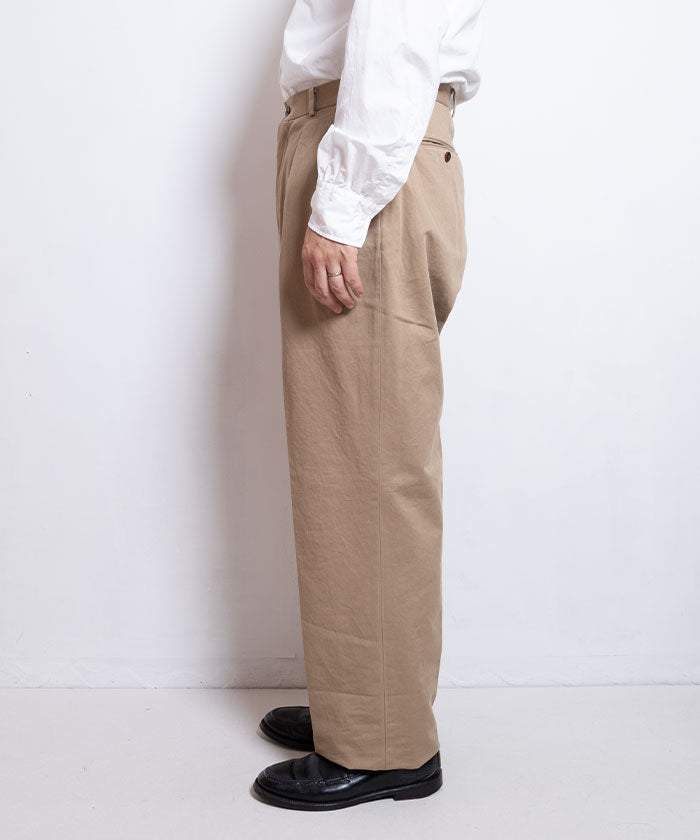 【NEAT】NEAT CHINO - BEIGE / ニート ニートチノ チノパン ベージュ 黒 2025SS 2025春夏 新作 通販 オンラインショップ 正規取扱店 神奈川 鎌倉