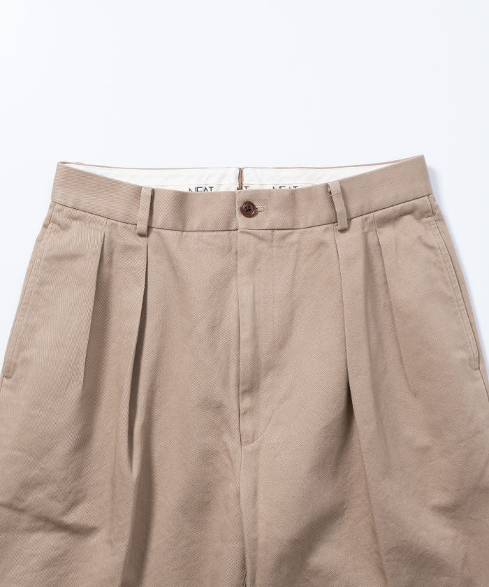 【NEAT】NEAT CHINO - BEIGE / ニート ニートチノ チノパン ベージュ 黒 2025SS 2025春夏 新作 通販 オンラインショップ 正規取扱店 神奈川 鎌倉