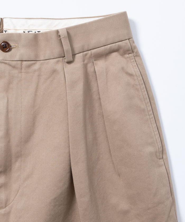 【NEAT】NEAT CHINO - BEIGE / ニート ニートチノ チノパン ベージュ 黒 2025SS 2025春夏 新作 通販 オンラインショップ 正規取扱店 神奈川 鎌倉