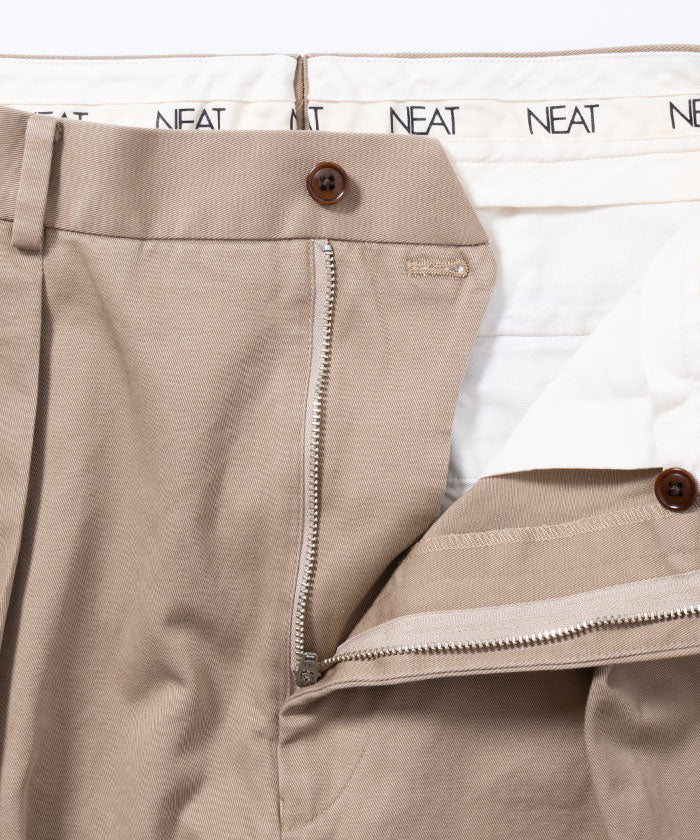 【NEAT】NEAT CHINO - BEIGE / ニート ニートチノ チノパン ベージュ 黒 2025SS 2025春夏 新作 通販 オンラインショップ 正規取扱店 神奈川 鎌倉