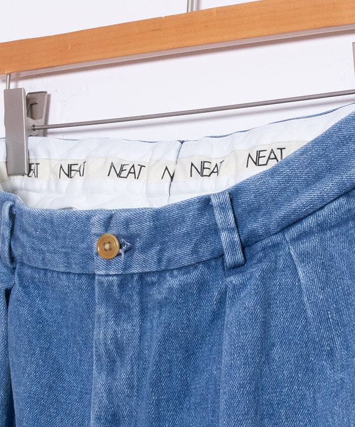 NEAT CHINO AMERICAN SEAISLAND COTTON DENIM - BLUE - A'r139 Kamakura