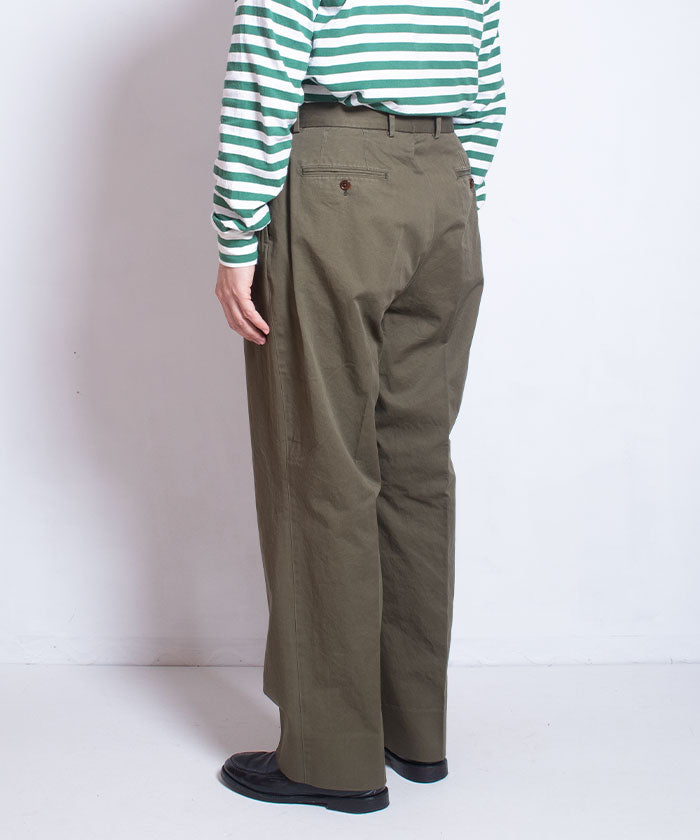 【LIMITED】NEAT CHINO - OLIVE - A'r139 Kamakura