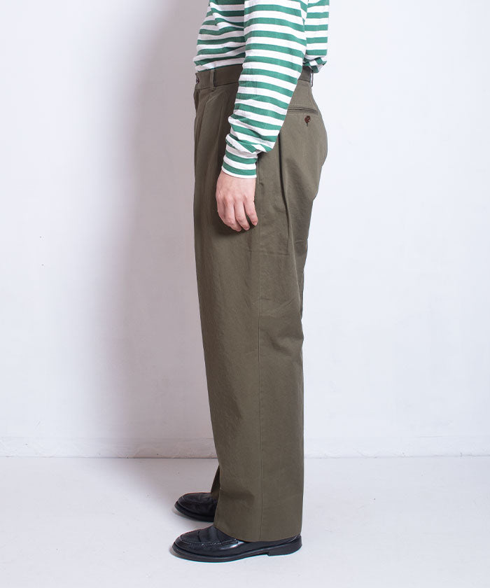 【LIMITED】NEAT CHINO - OLIVE - A'r139 Kamakura