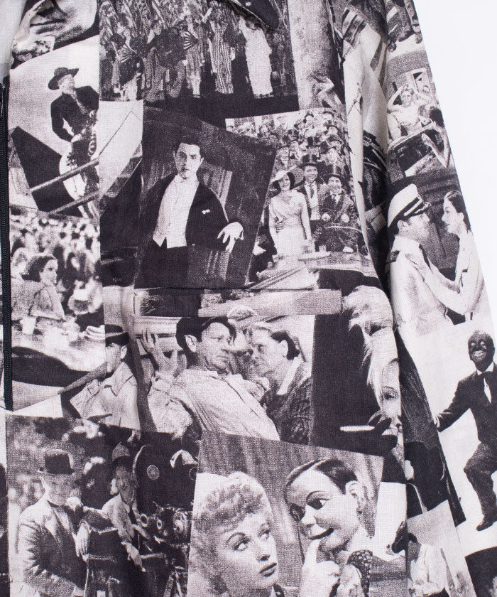 1960-70’s HOLLYWOOD MOVIE PRINTED SHIRT - A'r139 Kamakura