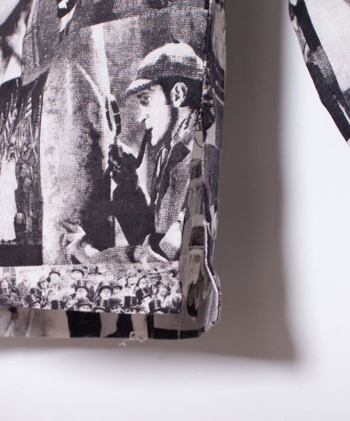 1960-70’s HOLLYWOOD MOVIE PRINTED SHIRT - A'r139 Kamakura