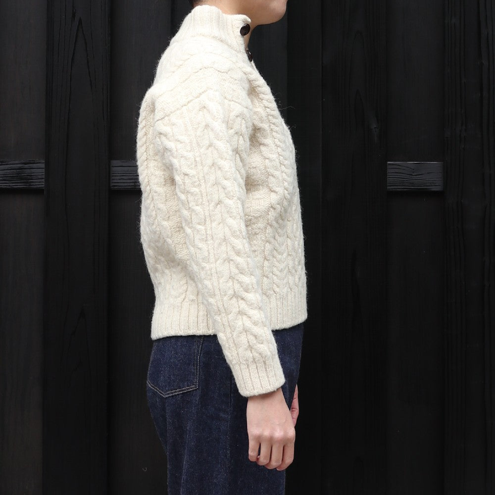 1990’s L.L.Bean ARAN SWEATER(ビンテージ エルエルビーン アランニットセーター)