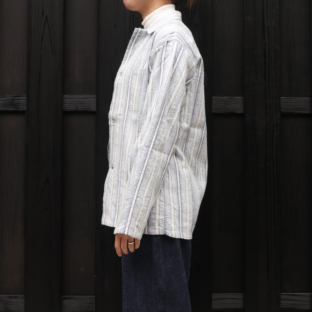 1940’s FRENCH MILITARY FLANNEL PAJAMA SHIRT DEADSTOCK(デッドストック フランス軍 フランネルパジャマシャツ)