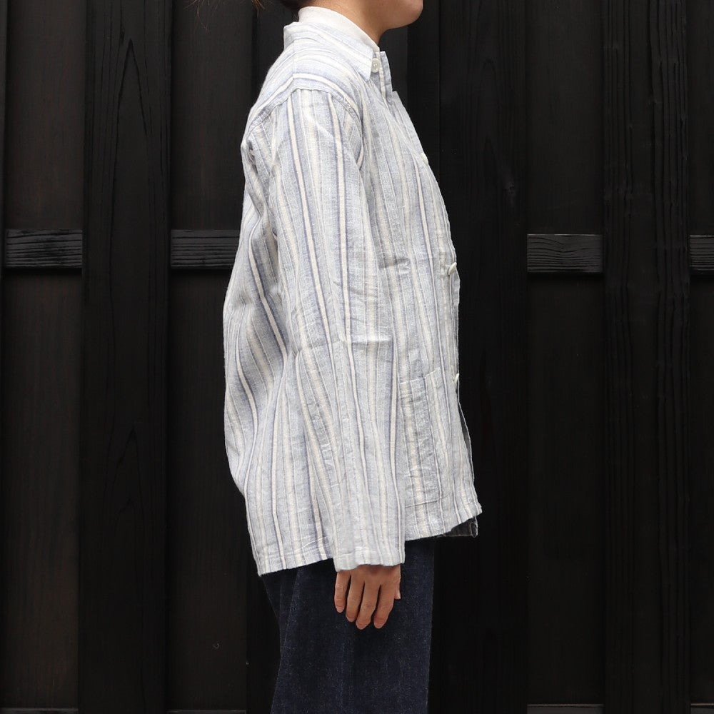 1940’s FRENCH MILITARY FLANNEL PAJAMA SHIRT DEADSTOCK(デッドストック フランス軍 フランネルパジャマシャツ)