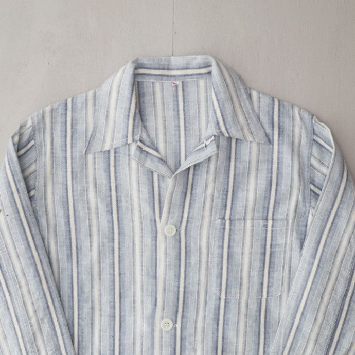 1940’s FRENCH MILITARY FLANNEL PAJAMA SHIRT DEADSTOCK(デッドストック フランス軍 フランネルパジャマシャツ)