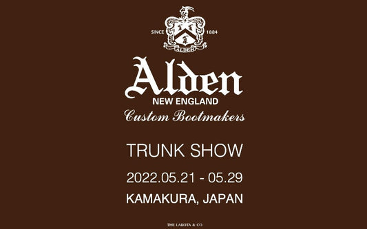 Alden（オールデン）トランクショー開催のご案内