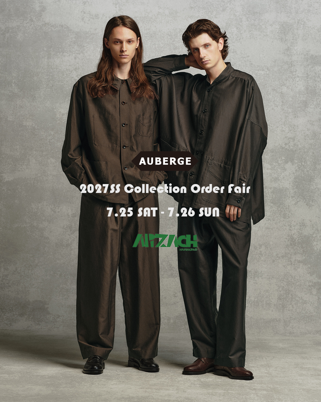 AUBERGE 2027 Spring & Summer Collection Exhibition (受注会) 開催のお知らせ