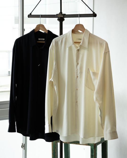 INTÉRIM | 粗野な味わいと上品な落ち感が魅力の“SILK NOIL” シリーズ