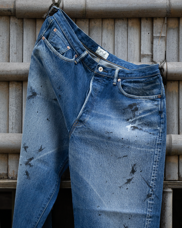 HERILL | リアルな経年変化とペンキ加工が目を惹く“HL RUGGED DENIM - SPLASHWORN”