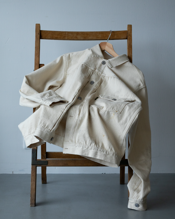 AUBERGE | 最高峰カリビアンシーアイランドコットンで仕立てた“GARY - NATURAL / VINTAGE FINISH”