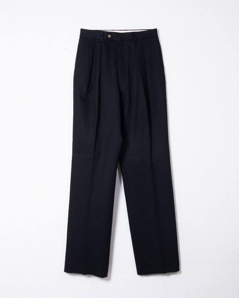 【NEAT】11.5OZ NATURAL SLUB DENIM WIDE - BLACK / ニート 11.5オンス ナチュラル スラブ デニム ワイド ブラック 2026AW 2026秋冬 正規取扱店 神奈川 鎌倉 ARZACH KAMAKURA オンラインショップ 通販