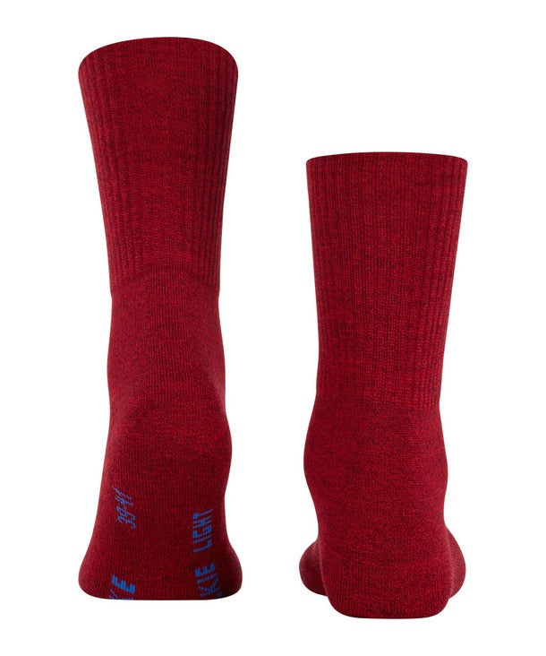 【FALKE】FALKE 16486 WALKIE LIGHT SOCKS - SCARLET / ファルケ ウォーキーライト ソックス　赤