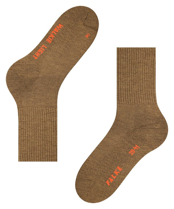 【FALKE】FALKE 16486 WALKIE LIGHT SOCKS - BRANDY / ファルケ ウォーキーライト ソックス 茶系