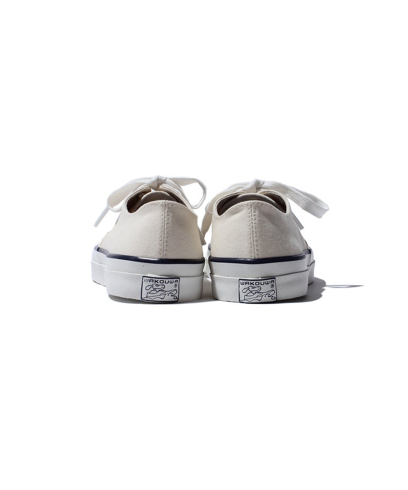 【ANATOMICA】WAKOUWA DECK SHOES LOW WHT SOLE - OFF WHITE / アナトミカ ワクワ デッキシューズ 定番