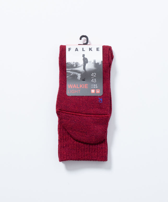 FALKE 16486 WALKIE LIGHT SOCKS - SCARLET