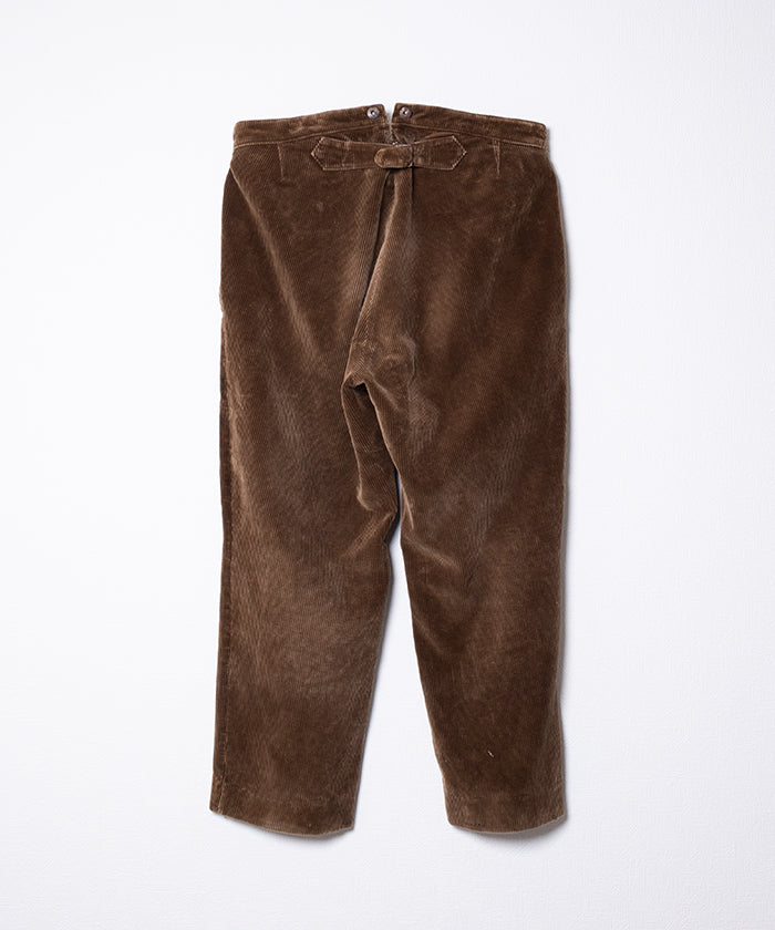1930-40's LE MONT ST MICHEL CORDUROY WORK PANTS