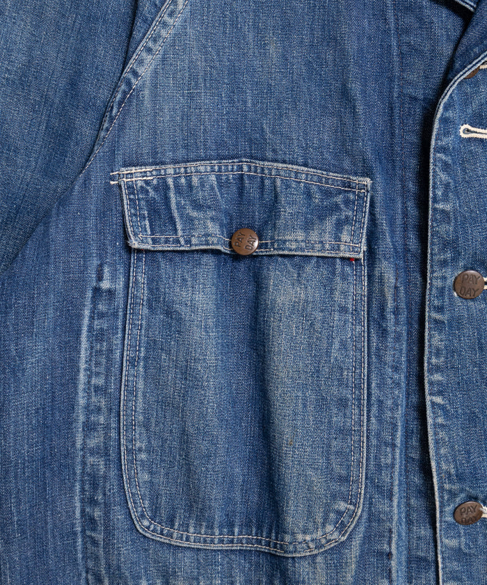 1940's PAYDAY WORK JACKET COVERALL - A'r139 Kamakura