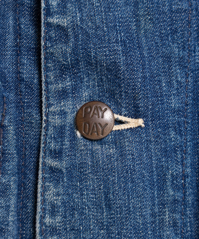 1940's PAYDAY WORK JACKET COVERALL - A'r139 Kamakura