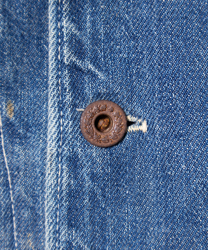 1940's WWⅡ DENIM JACKET COVERALL - A'r139 Kamakura