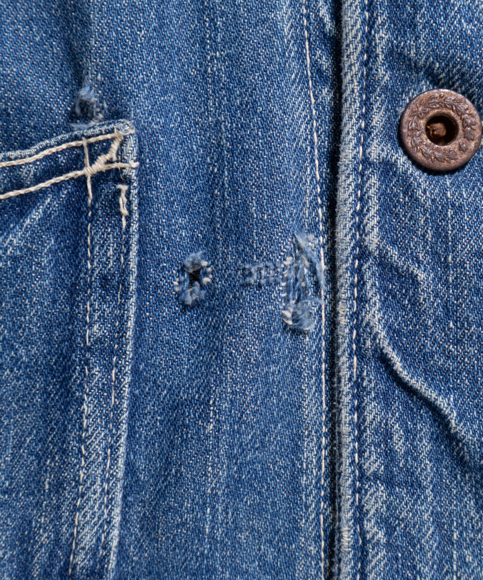 1940's WWⅡ DENIM JACKET COVERALL - A'r139 Kamakura