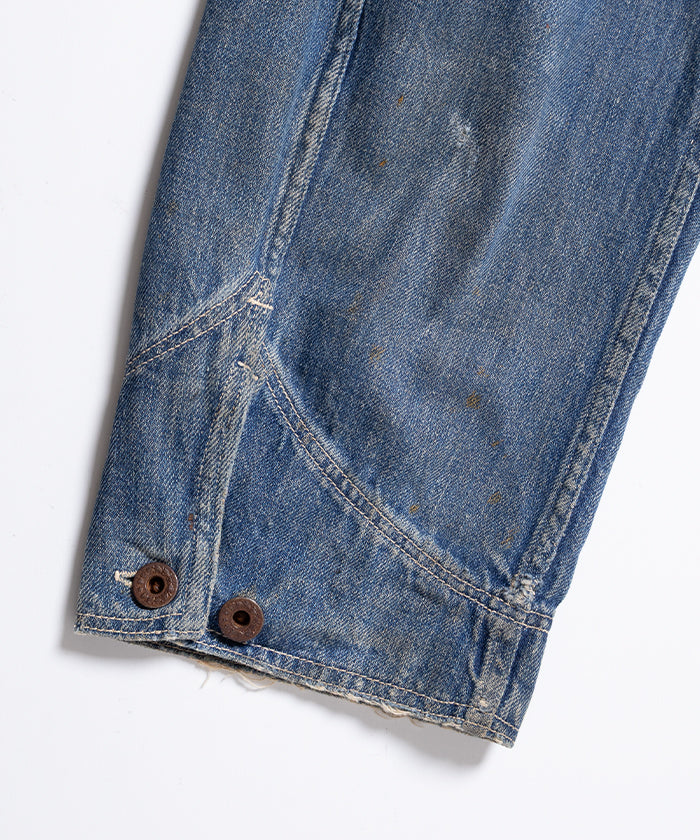 1940's WWⅡ DENIM JACKET COVERALL - A'r139 Kamakura