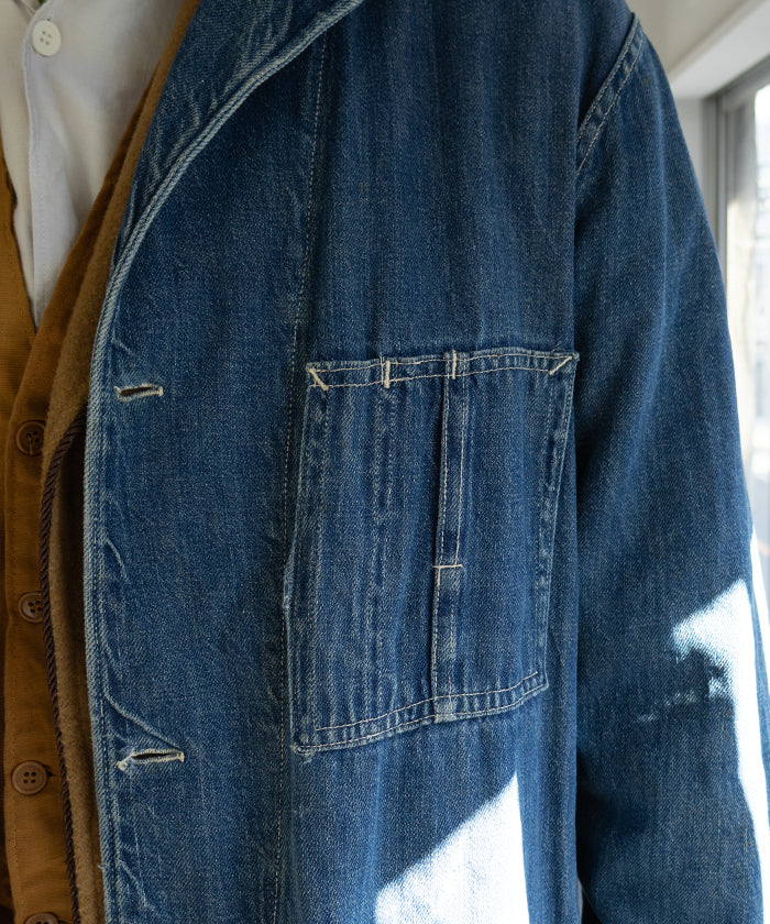 1940's WWⅡ DENIM JACKET COVERALL - A'r139 Kamakura