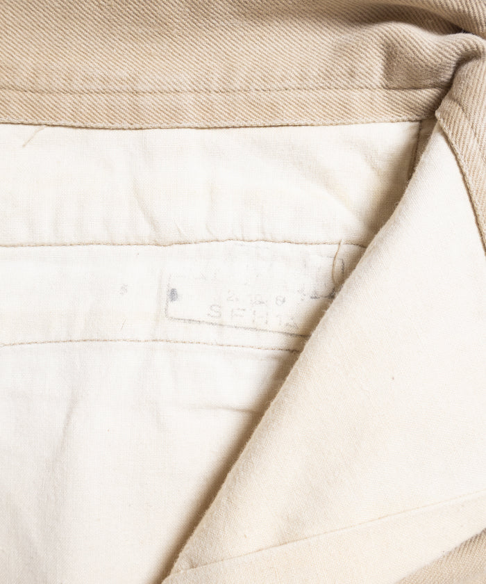 1950-60’s FRENCH ARMY M52 CHINO PANTS - 23 ‐ 1