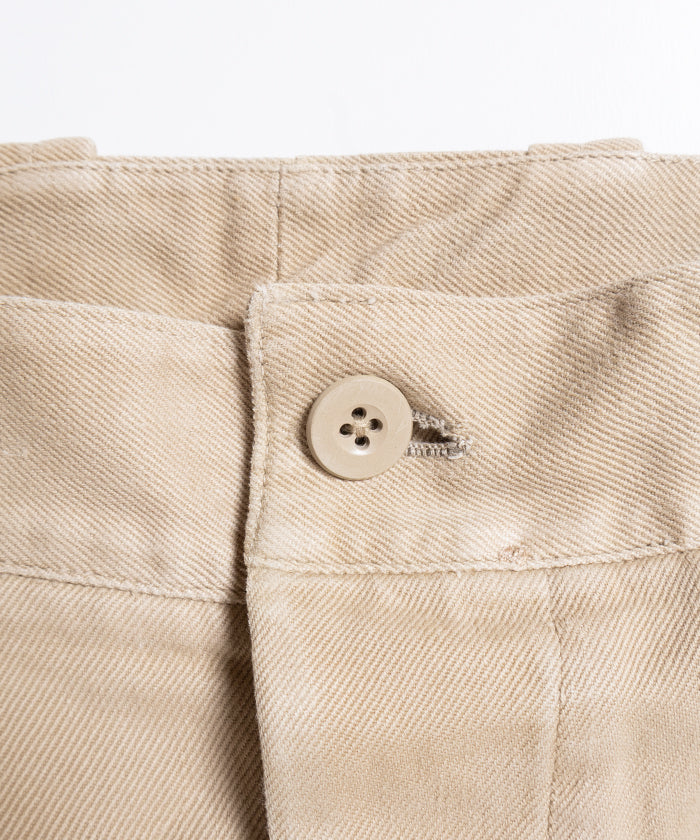 1950-60’s FRENCH ARMY M52 CHINO PANTS - 23 ‐ 1