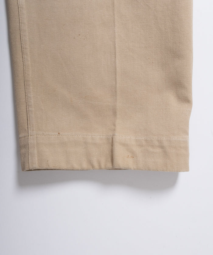 1950-60’s FRENCH ARMY M52 CHINO PANTS - 23 ‐ 1
