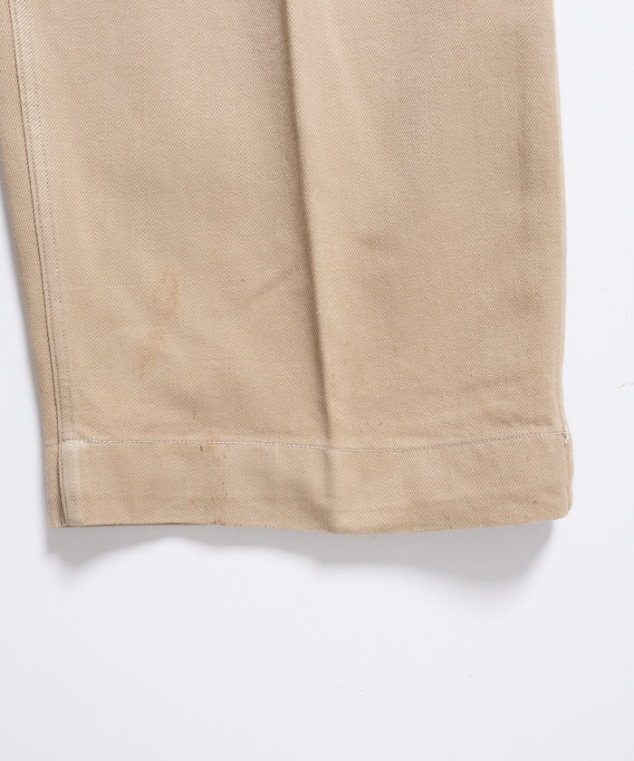 1950-60’s FRENCH ARMY M52 CHINO PANTS - 23 ‐ 2