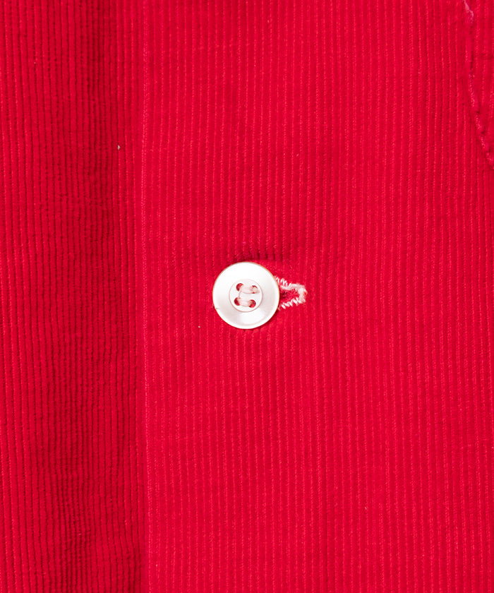 1950's FLEX-O-RIB OPEN COLLAR SHIRT CORDUROY