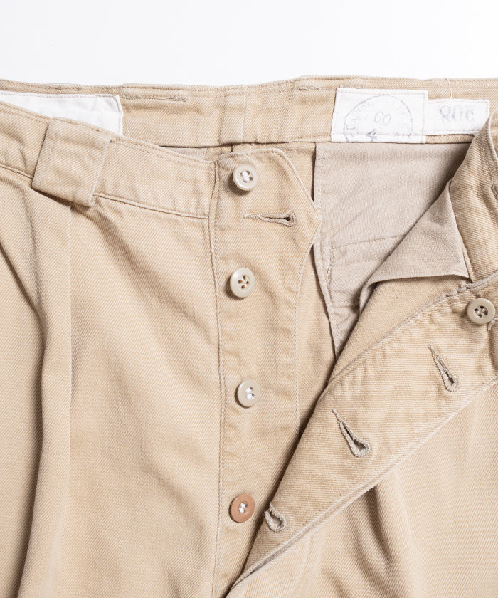 1950’s FRENCH ARMY M52 CHINO PANTS EARLY TYPE - 2