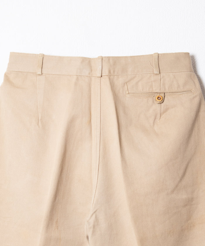 1950’s  FRENCH ARMY M52 CHINO PANTS EARLY TYPE - 3
