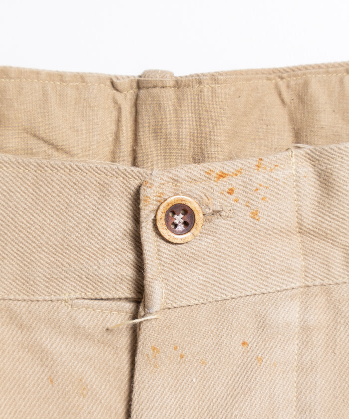 1950’s  FRENCH ARMY M52 CHINO PANTS EARLY TYPE - 3