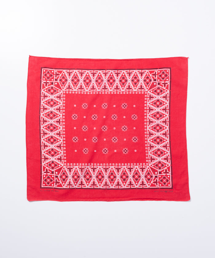 1950’s USA BANDANA WPL9939 TIGER BRAND - RED 4