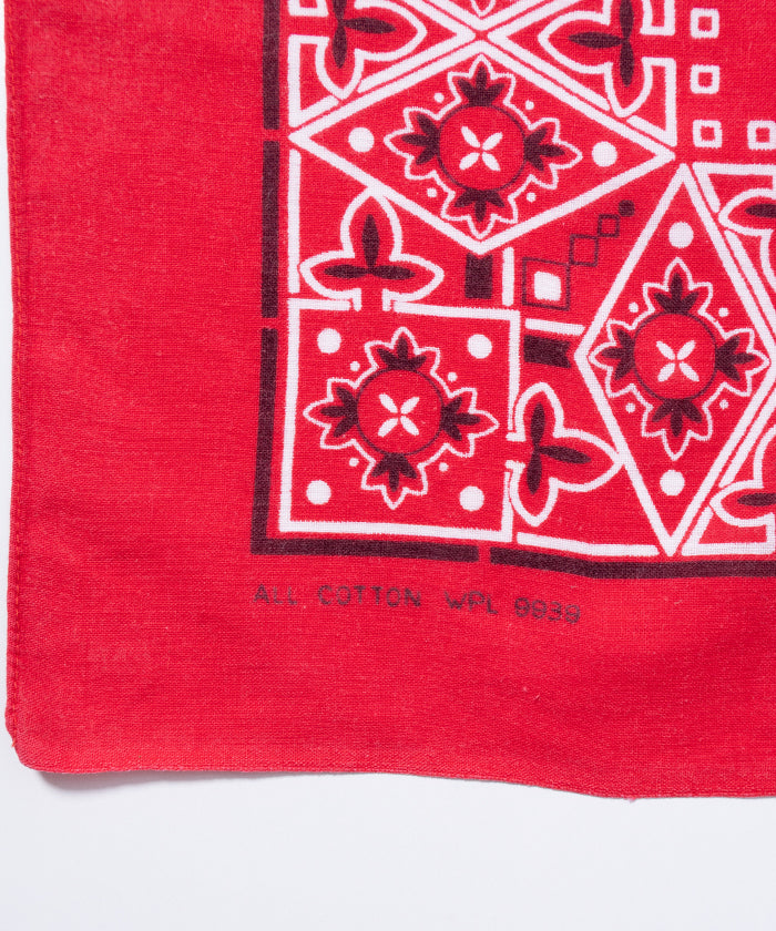 1950’s USA BANDANA WPL9939 TIGER BRAND - RED 4